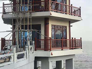 中式鋁窗花時尚裝飾效果